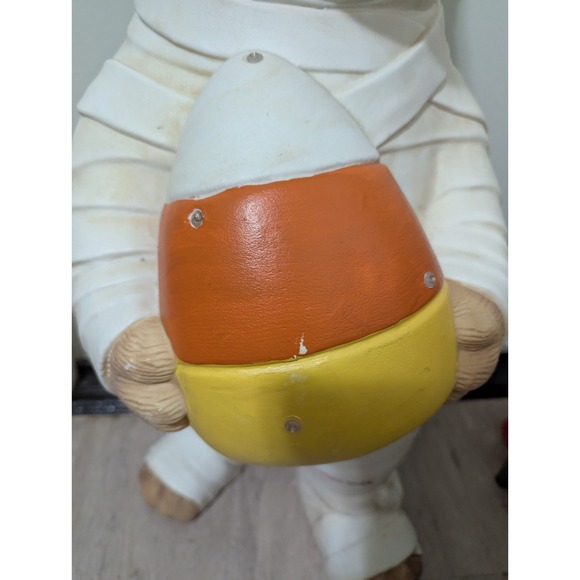 2.5 FT LED Mummy Mouse Blow Mold Halloween Decor - Home Depot 2024, 30" Light up - Picture 3 of 6